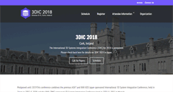 Desktop Screenshot of 3dic-conf.org