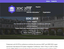 Tablet Screenshot of 3dic-conf.org